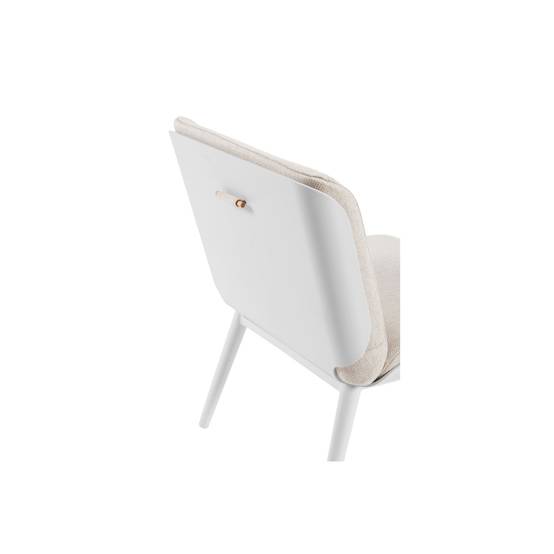 Autre - Salon de jardin en aluminium et coussins toile (set de 3) - ST VALERY - Image 9