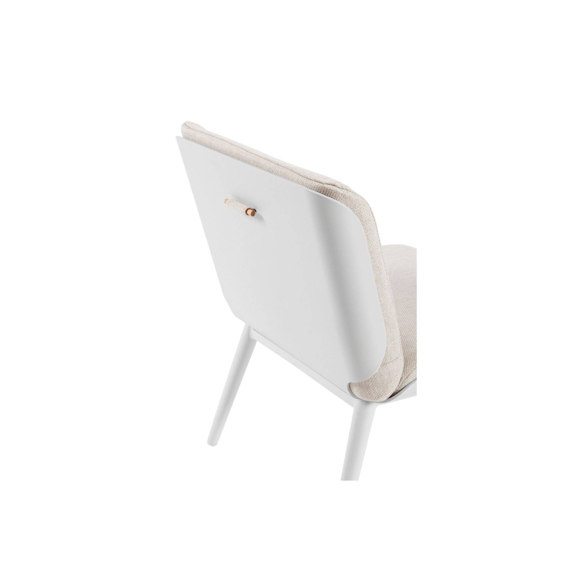 Autre - Salon de jardin en aluminium et coussins toile (set de 3) - ST VALERY - Image 9