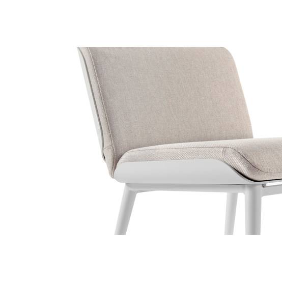 Autre - Salon de jardin en aluminium et coussins toile (set de 3) - ST VALERY - Image 10