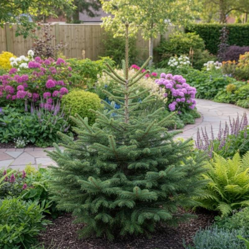 Sapin de Nordmann, Abies nordmanniana - Pot de 20L - 80/100 - Image 3