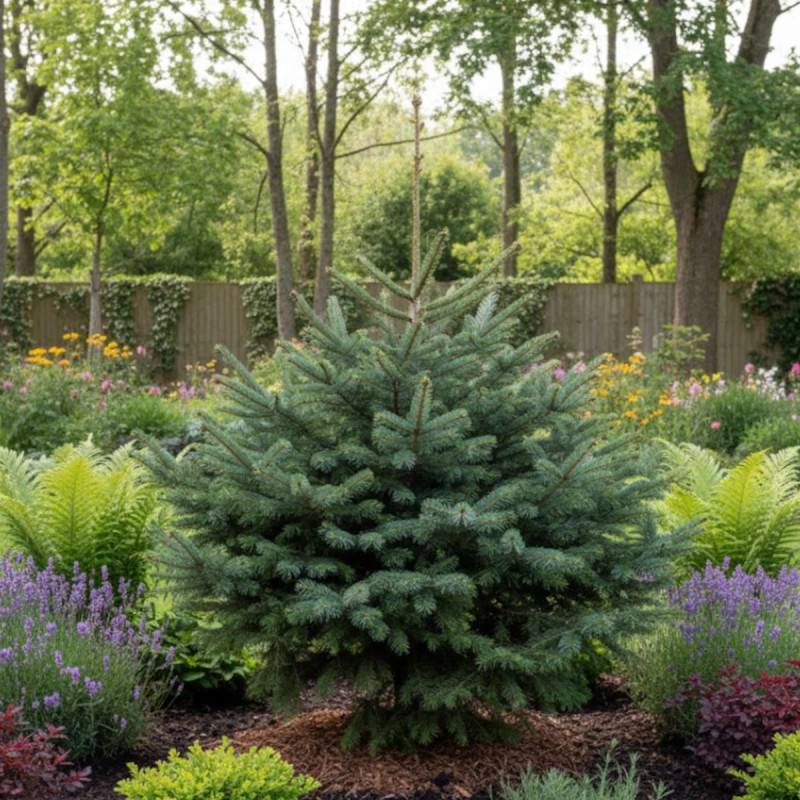 Sapin de Nordmann, Abies nordmanniana - Pot de 20L - 80/100 - Image 4