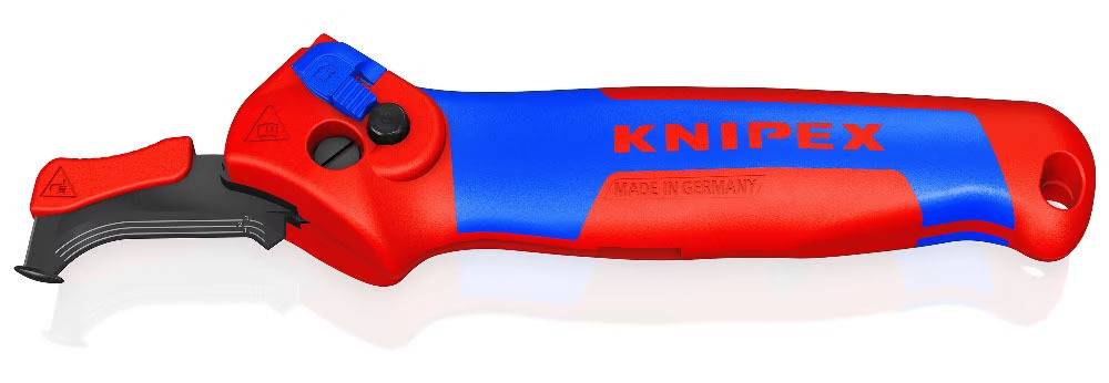 Knipex - Couteau de dénudage à levier d'entrainement - KNIPEX - 16 50 145 SB - Image 1
