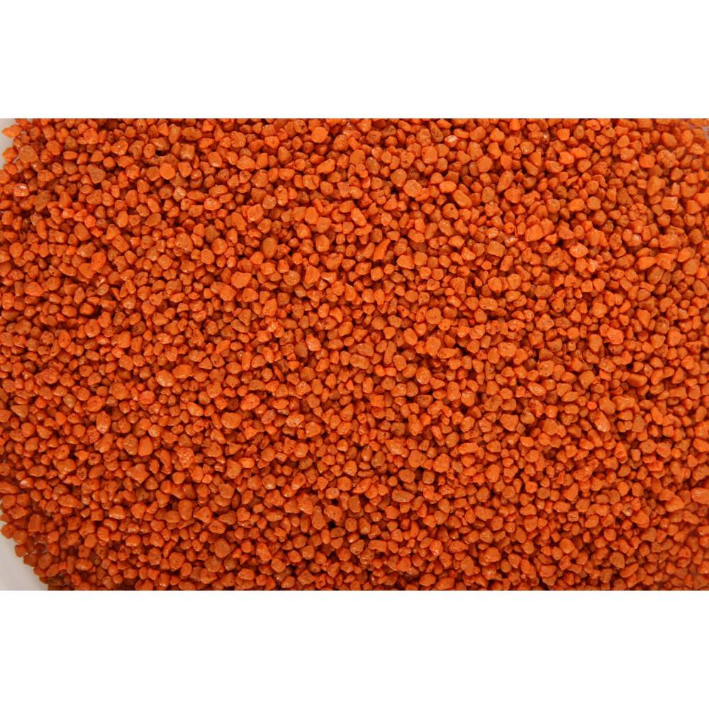 animallparadise - Sable décoratif 2-3 mm aqua Sand orange savane 1kg pour aquarium. - Image 2
