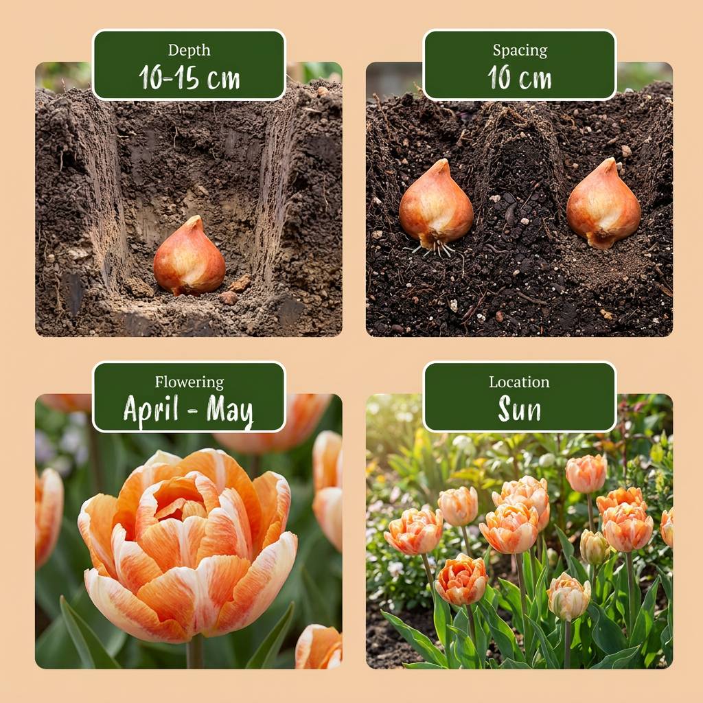 La Green Touch - Tulipe Candle Light - 24 bulbes - Image 4