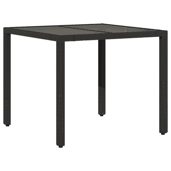 ComfortXL - Salon de Jardin 2 Personnes avec Fauteuils Inclinables et Table Carrée en Verre Noir – ComfortXL Outdoor Living - Image 4