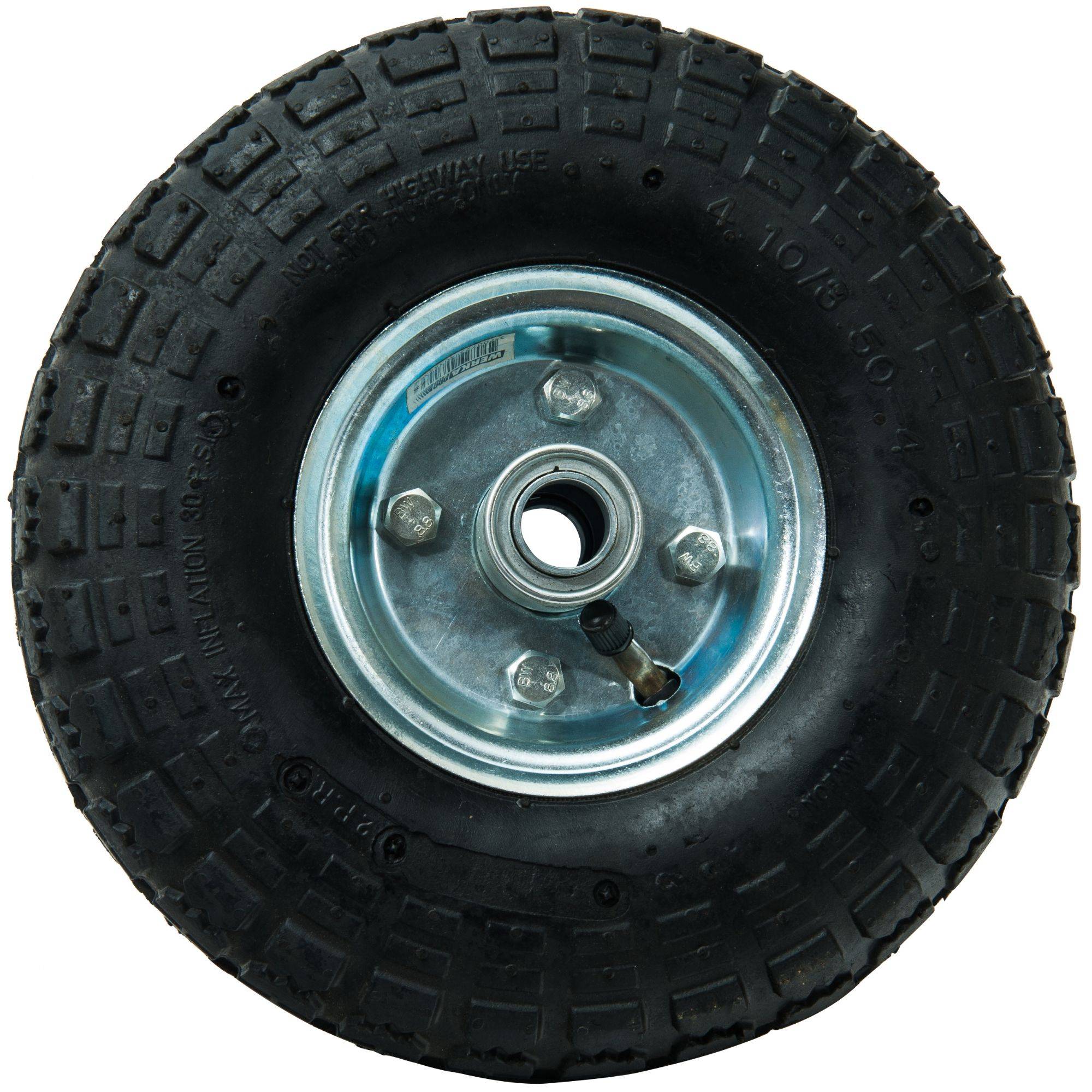 WERKA PRO - Roue gonflable 10 métal Ø 260 x 85mm WERKA PRO - Alésage 20mm - Image 2