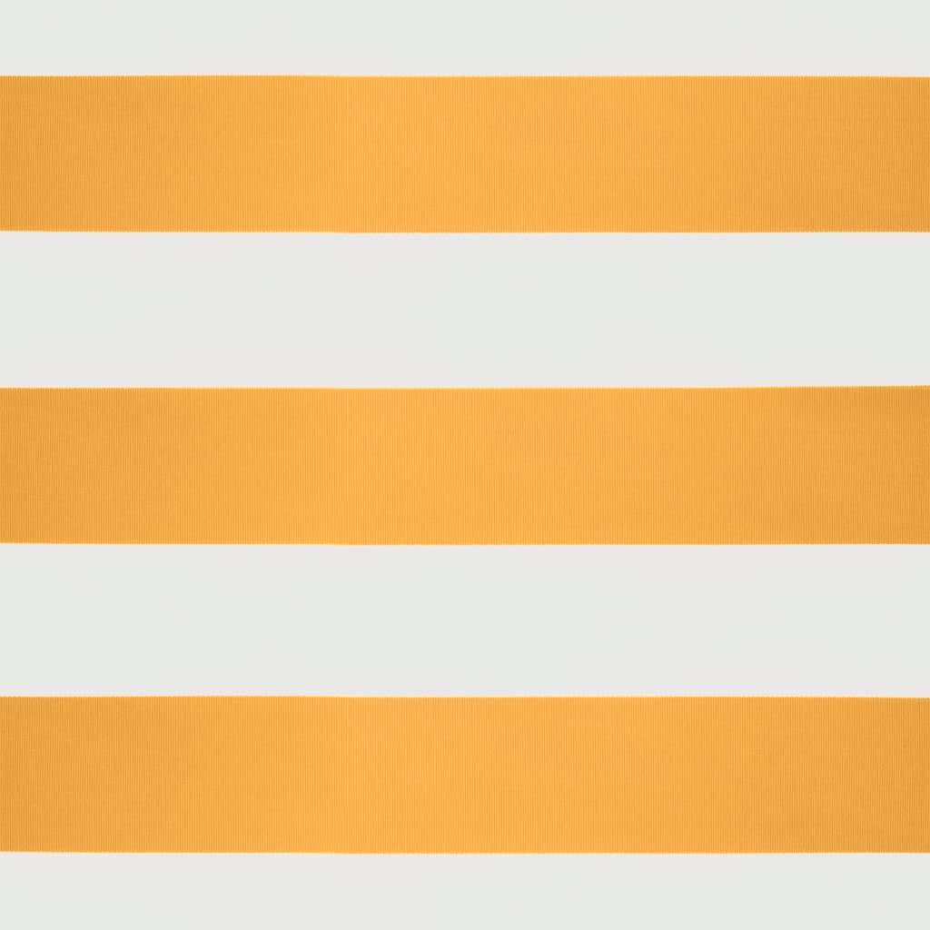 PANGIVO - Auvent rétractable automatique jaune et blanc 350 x 250 x 0 cm tissu et aluminium - PANGIVO - Image 8