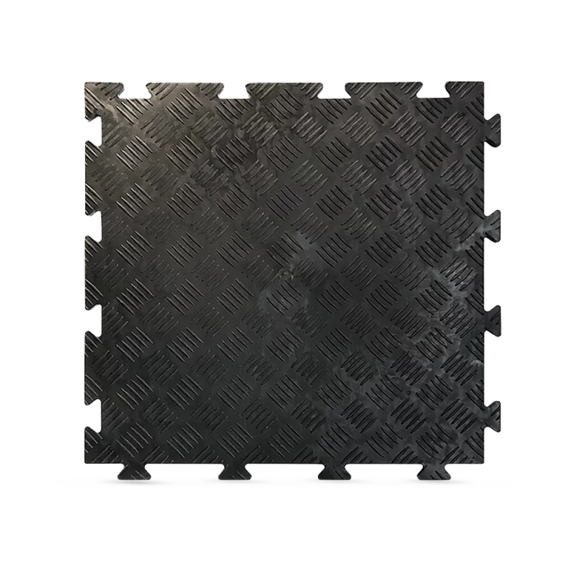 Dalle clipsable en PVC Motif "métal strié" - Noir 50 x 50 cm - ArtPlast - Image 5