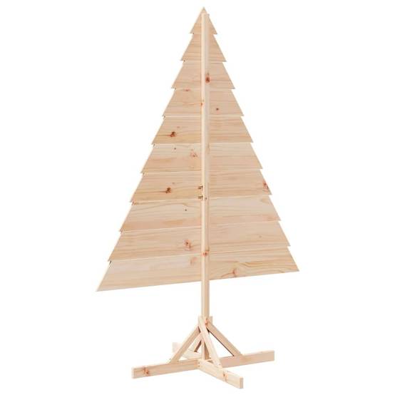 Grand Sapin de Noël en Bois Massif Décoration Rustique Intérieur/Extérieur 180 cm – ComfortXL Outdoor Living - Image 5