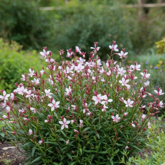 Gaura Emmeline Pink Bouquet à fleurs Rose/ - feuillage Caduc - Godet - 5/20 cm