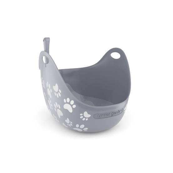 Bac à litière Litter Box - Gris fourni avec une pelle à litière - Image 2
