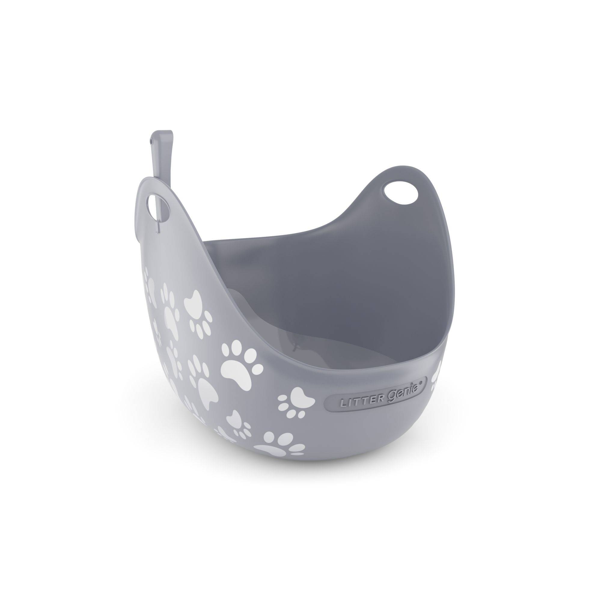 Bac à litière Litter Box - Gris fourni avec une pelle à litière - Image 2