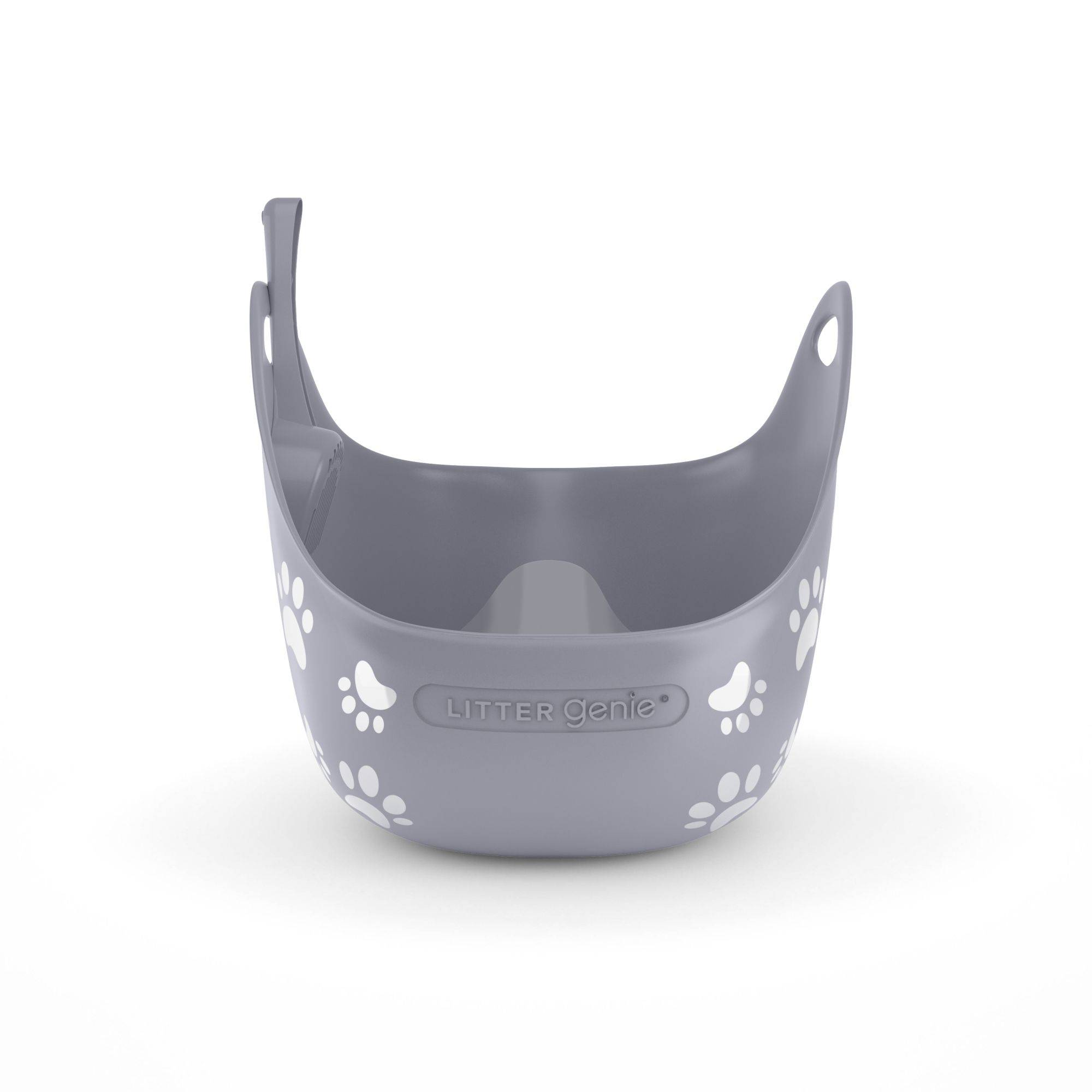 Bac à litière Litter Box - Gris fourni avec une pelle à litière - Image 1