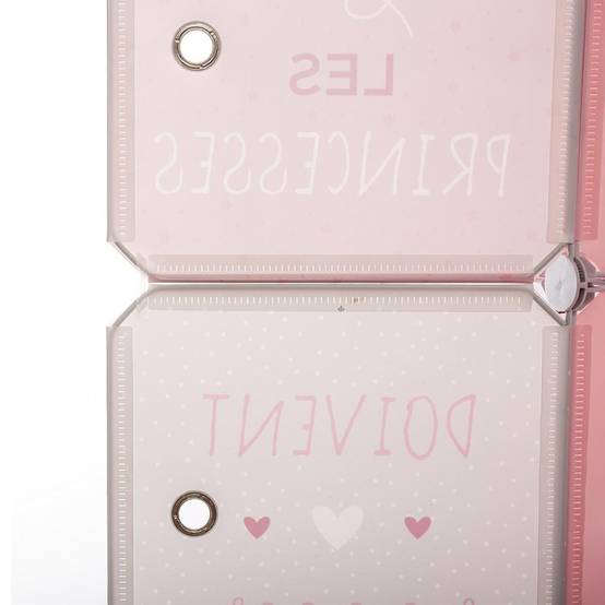 Armoire enfant rose Atmosphera - Image 5