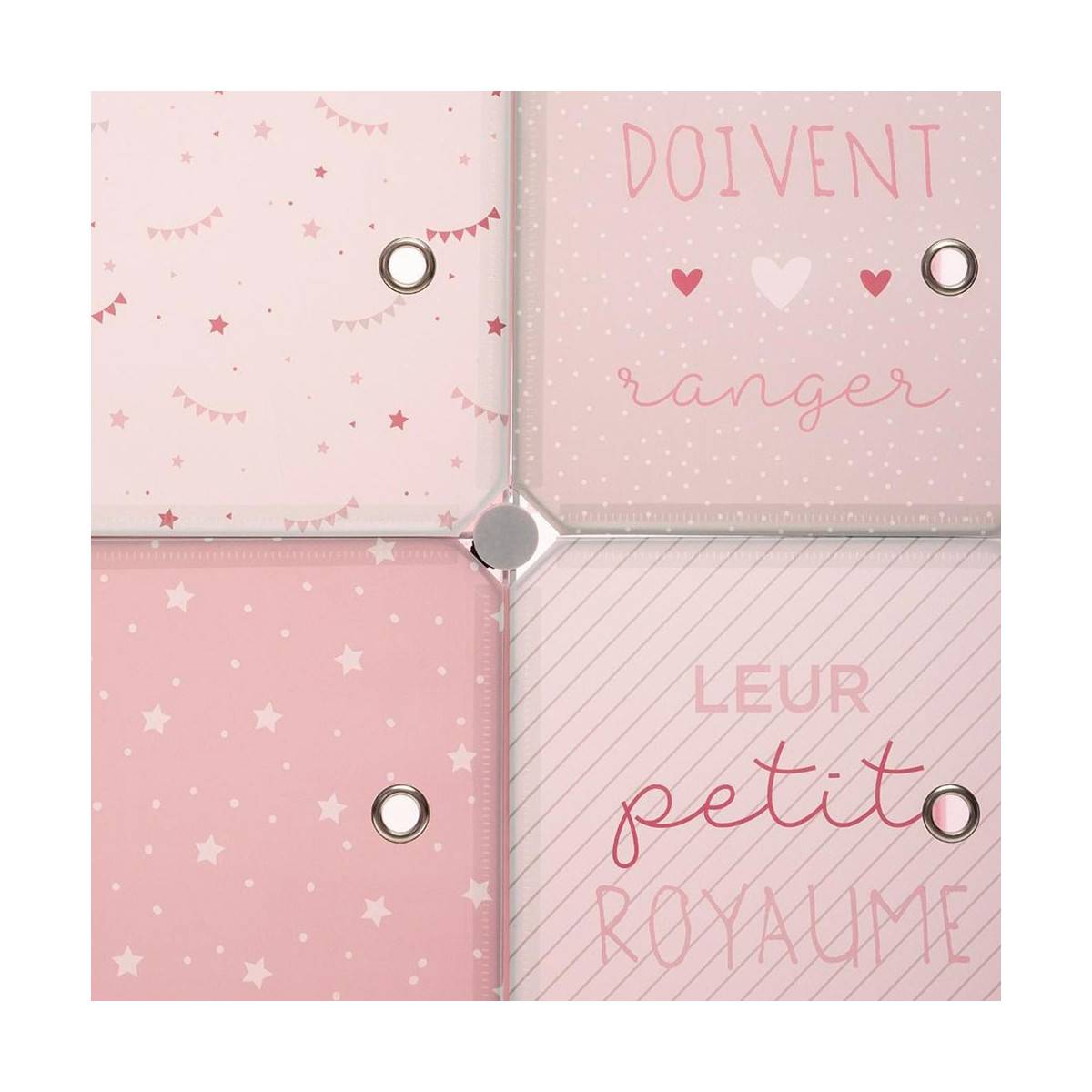 Armoire enfant rose Atmosphera - Image 7