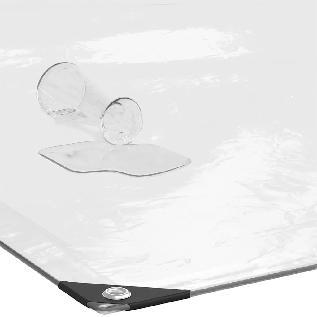 Maison Chic - Bâche de protection | Bâche transparente avec œillets 5x8 m polyéthylène Maison Chic - Image 4