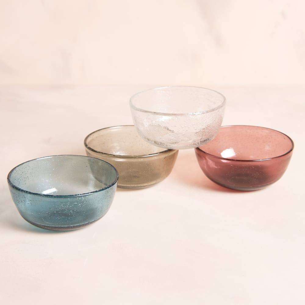 Coupelle Bullée gris 12 cm (lot de 6) - Image 3