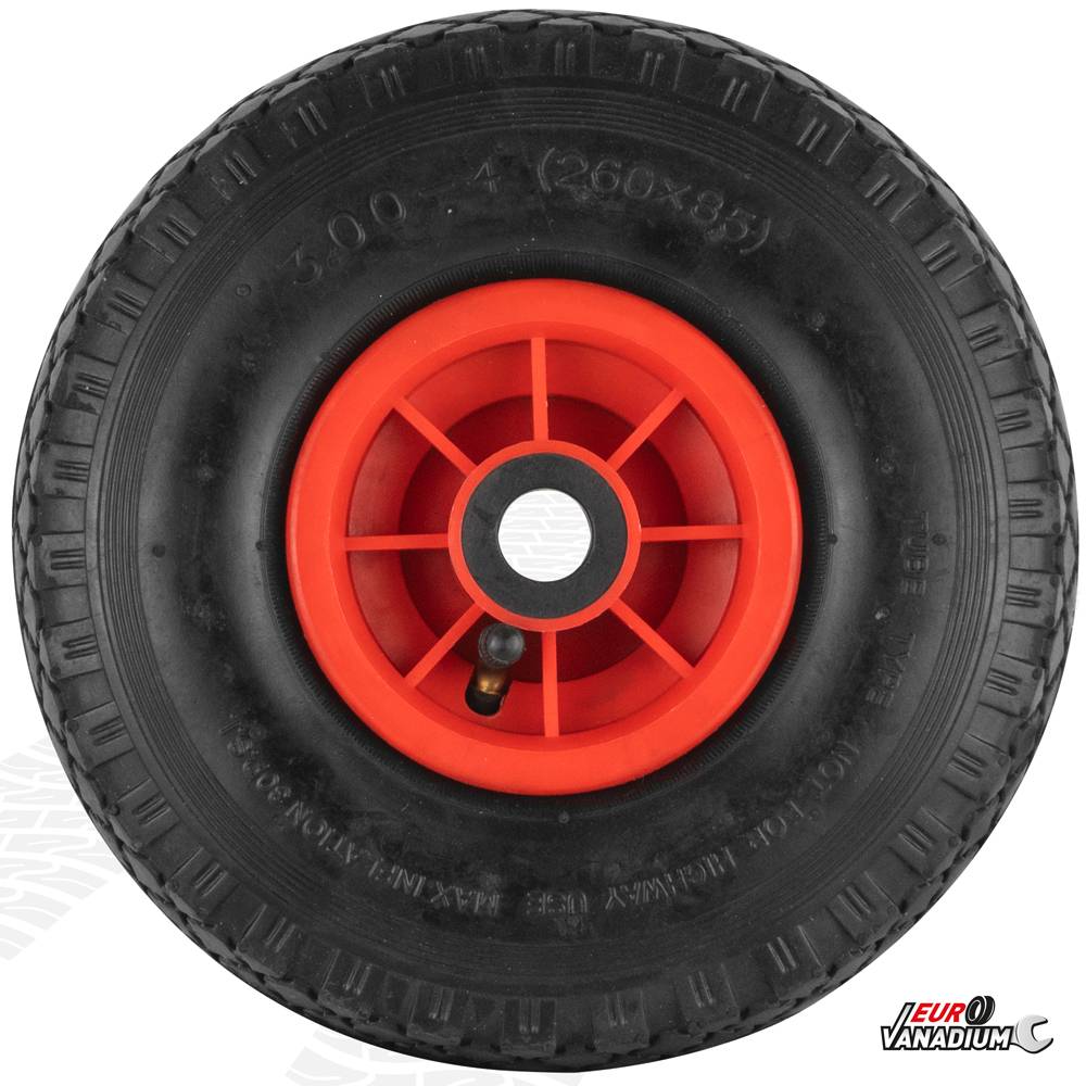 Sans Marque - Roue gonflable 260 x 85 mm alésage 20 mm - Image 4