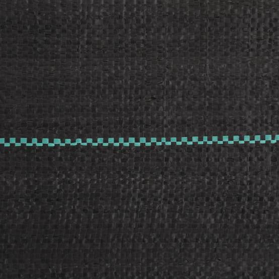 Toile de Paillage 100g/m² Polypropylène pour Jardin et Potager Anti-Herbes 0,5x150 m Noir - ComfortXL Outdoor Living - Image 5