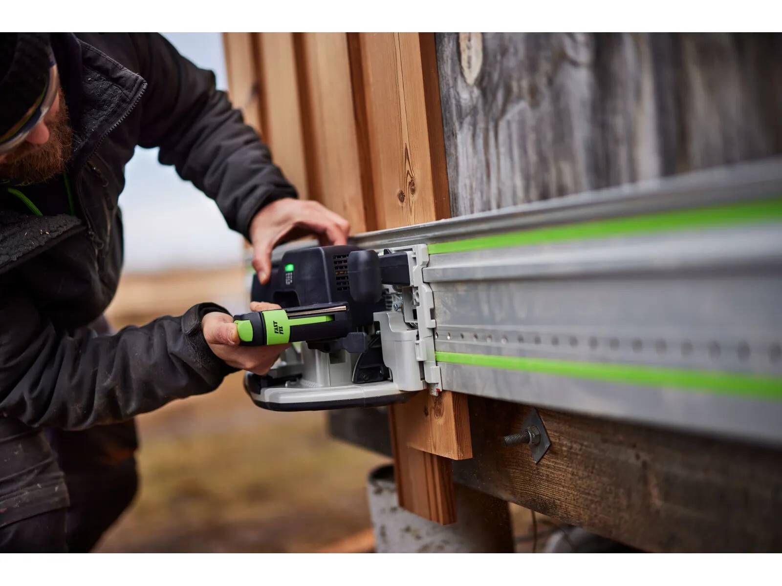 Scie circulaire à capot basculant sans fil HKC 55 KEB-Basic | 578302 - Festool - Image 2
