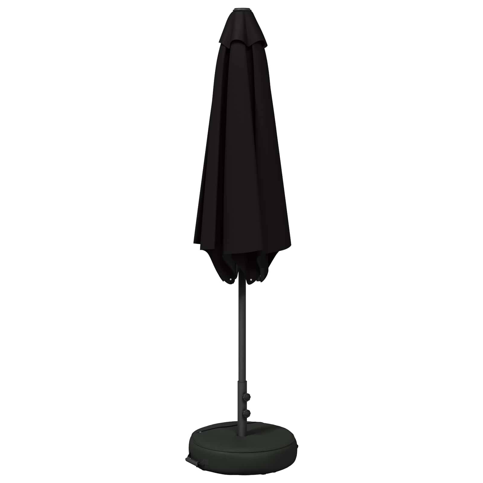 Parasol de jardin polyester noir 296 x 296 x 228 cm - PANGIVO - Image 3