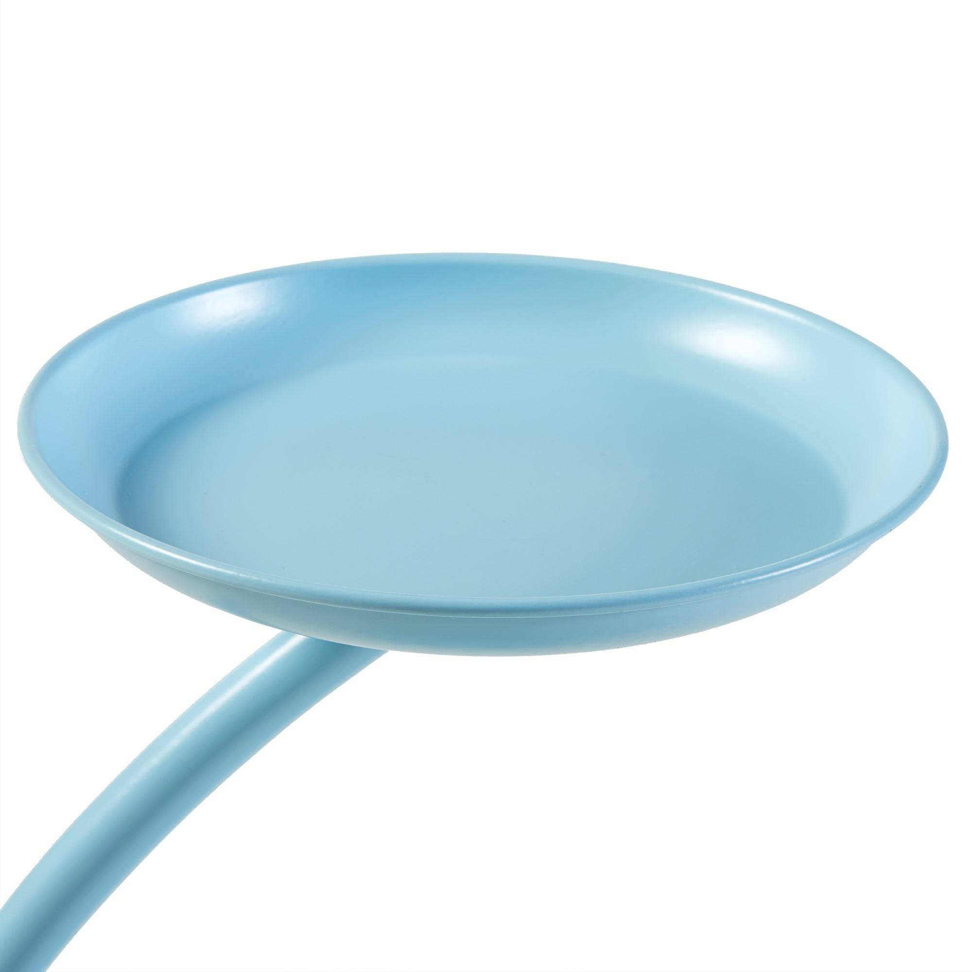 Porte-plantes style intemportel support 62 x 30 x 25 cm bleu clair - Image 3