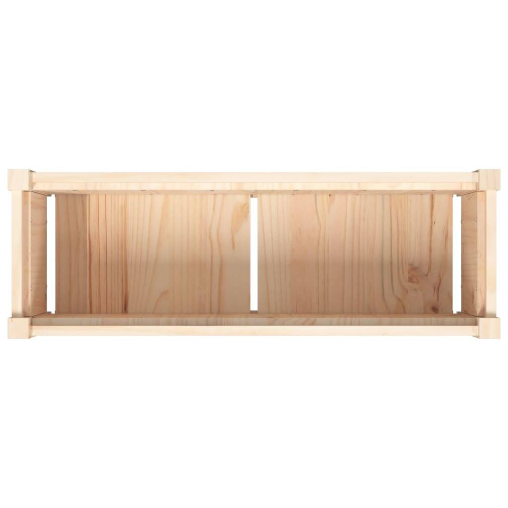 Vidaxl - Jardinière d'extérieur-Pot de fleur-Bac à fleurs 90x31x31 cm bois de pin massif - Image 7