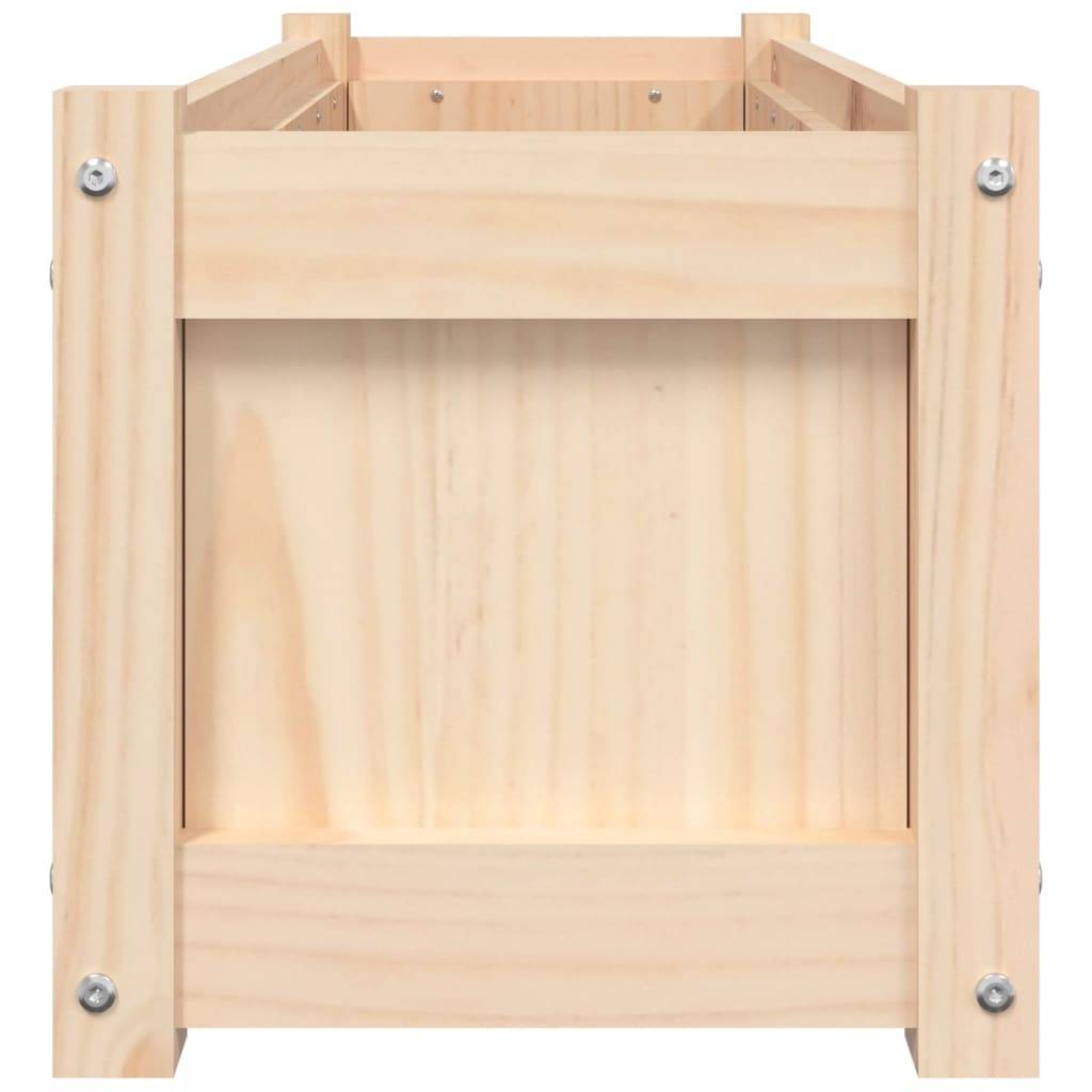 Vidaxl - Jardinière d'extérieur-Pot de fleur-Bac à fleurs 90x31x31 cm bois de pin massif - Image 6