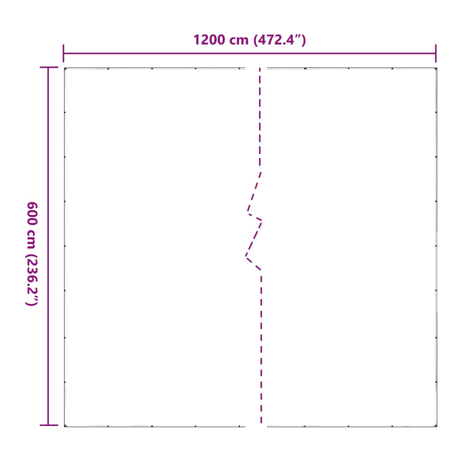 Vidaxl - Couverture pour plantes 6 x 12 m PVC Transparent vidaXL 3429365 - Image 3