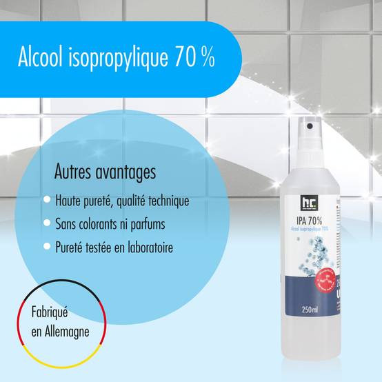 Alcool isopropylique 70% Höfer Chemie® en bidon de 5 L x 4 - Image 7