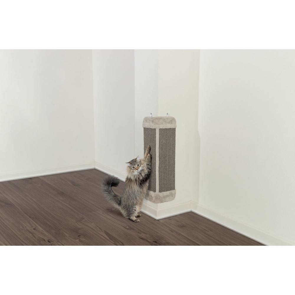 Trixie - Griffoir d'angle pour chat  32 x 60 cm Gris - Image 3