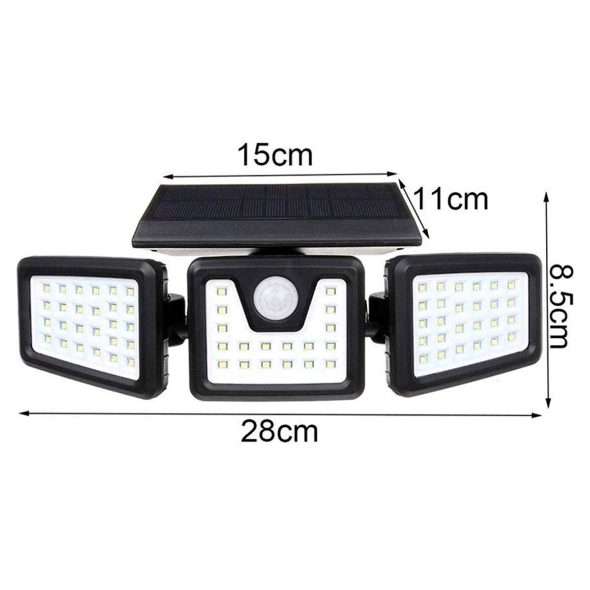 Lumisky - 4 Projecteurs solaires sensor FALCON 800LM - Image 6