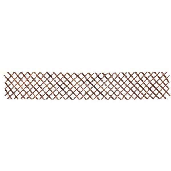 Nature Treillis de jardin 30x180 cm saule naturel marron 446397 - Image 1