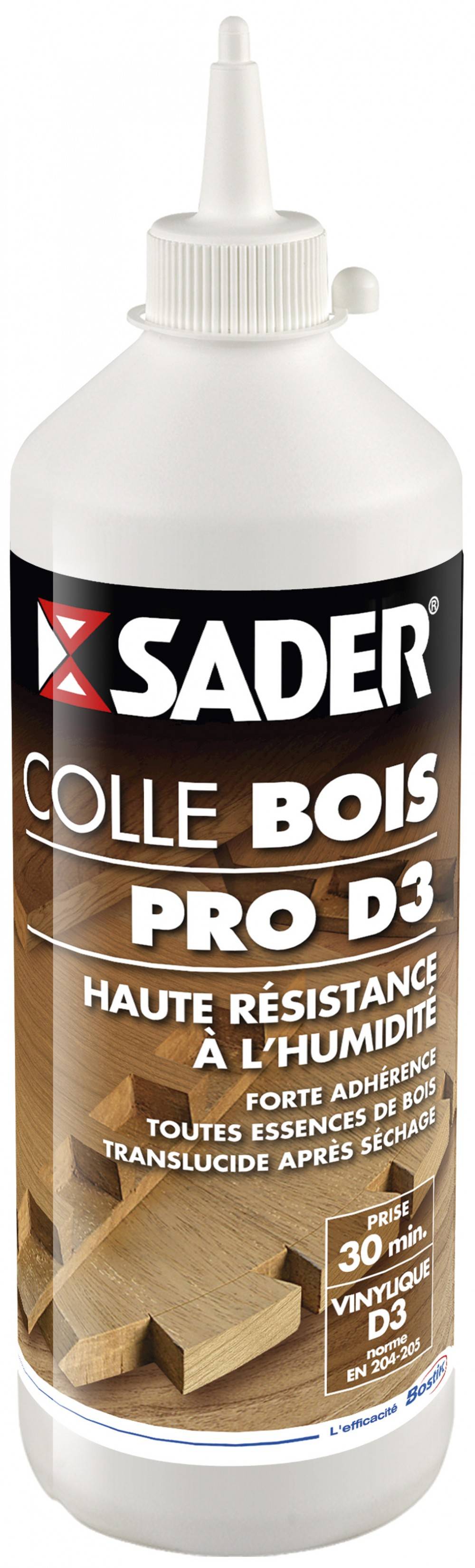 Sader - Colle à bois progressive Pro d3 SADER, 750 g - Image 1
