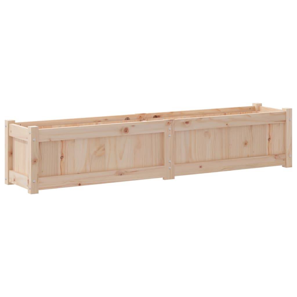 Maison Chic - Jardinière - Bac à Fleurs - Pot De Fleurs 150x31x31 cm bois de pin massif - Image 7
