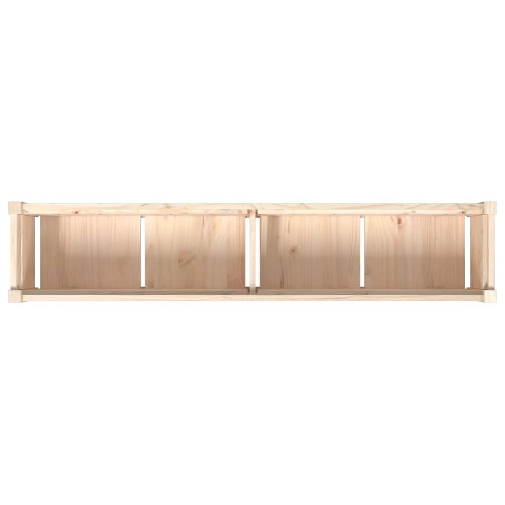 Maison Chic - Jardinière - Bac à Fleurs - Pot De Fleurs 150x31x31 cm bois de pin massif - Image 8
