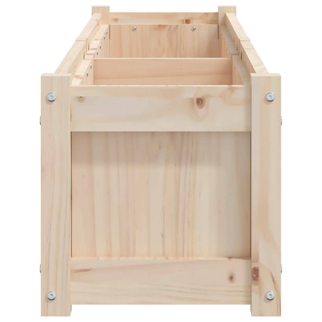 Maison Chic - Jardinière - Bac à Fleurs - Pot De Fleurs 150x31x31 cm bois de pin massif - Image 6