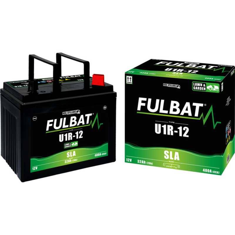 Batterie de démarrage U1R-12 SLA 12V 32Ah – FULBAT – polarité inversée – 550904 - Image 2