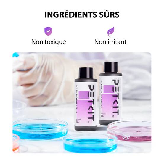 4 Recharges purifiantes pour litière automatique 4x50mL Petkit - Image 4