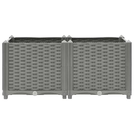 Vidaxl - Lit surélevé 80x40x38 cm Polypropylène vidaXL 153294 - Image 9