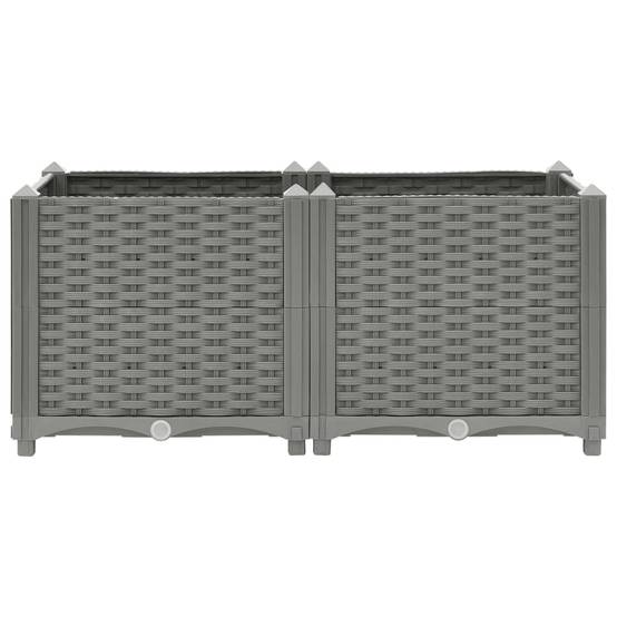 Vidaxl - Lit surélevé 80x40x38 cm Polypropylène vidaXL 153294 - Image 5