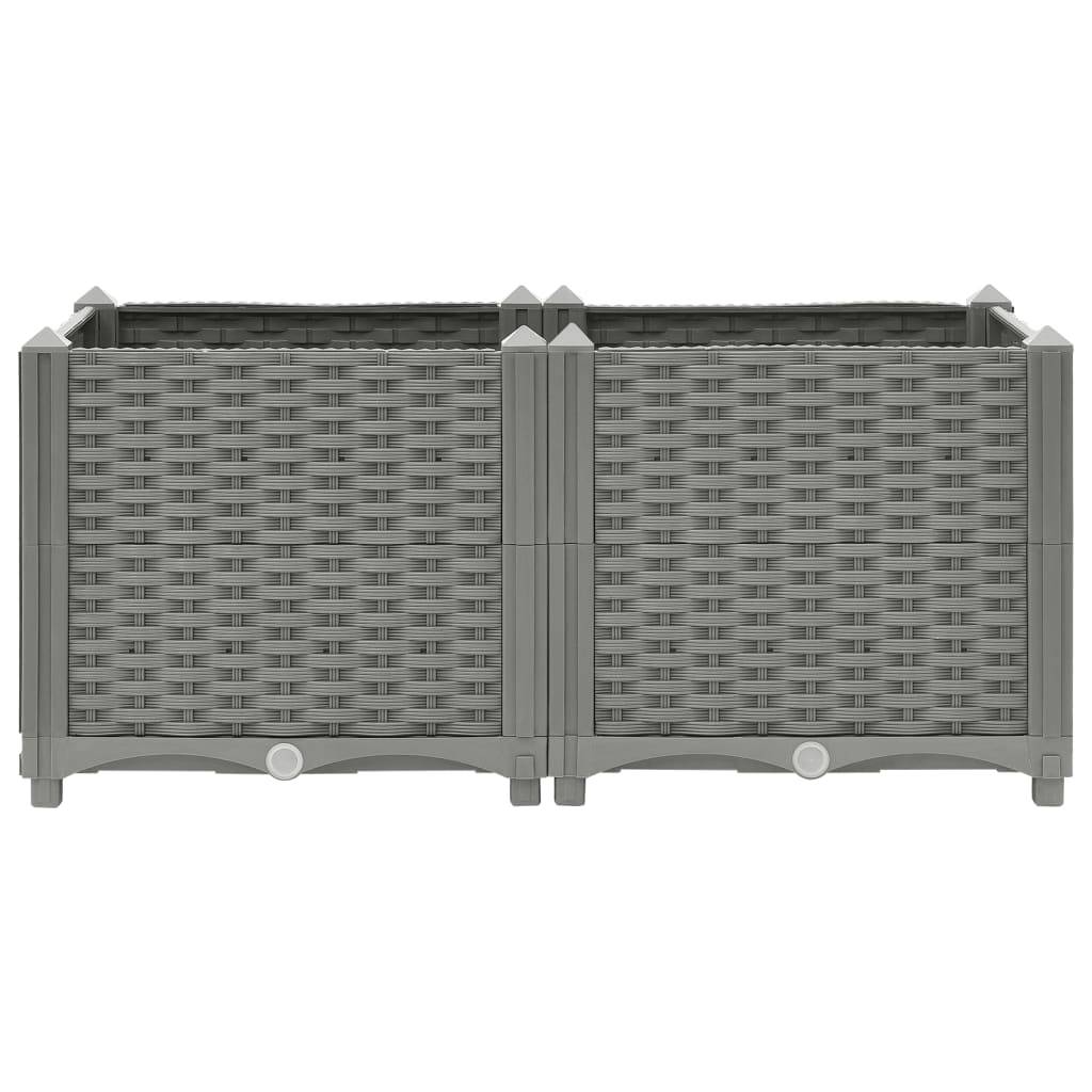 Vidaxl - Lit surélevé 80x40x38 cm Polypropylène vidaXL 153294 - Image 5