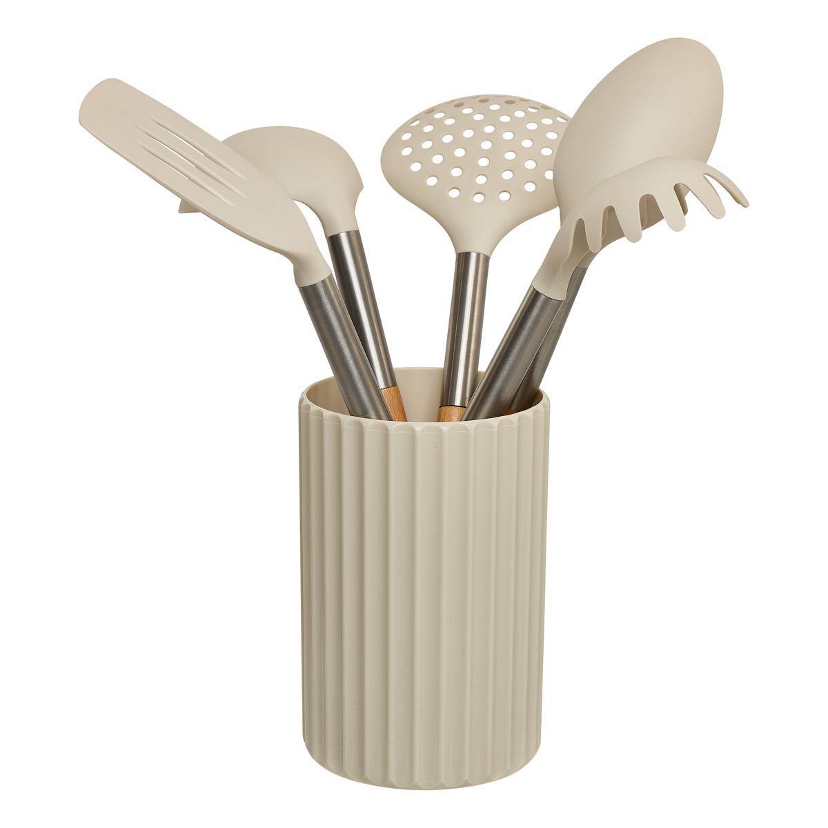 Pot 5 ustensiles Équilibre beige - 5five - Image 1