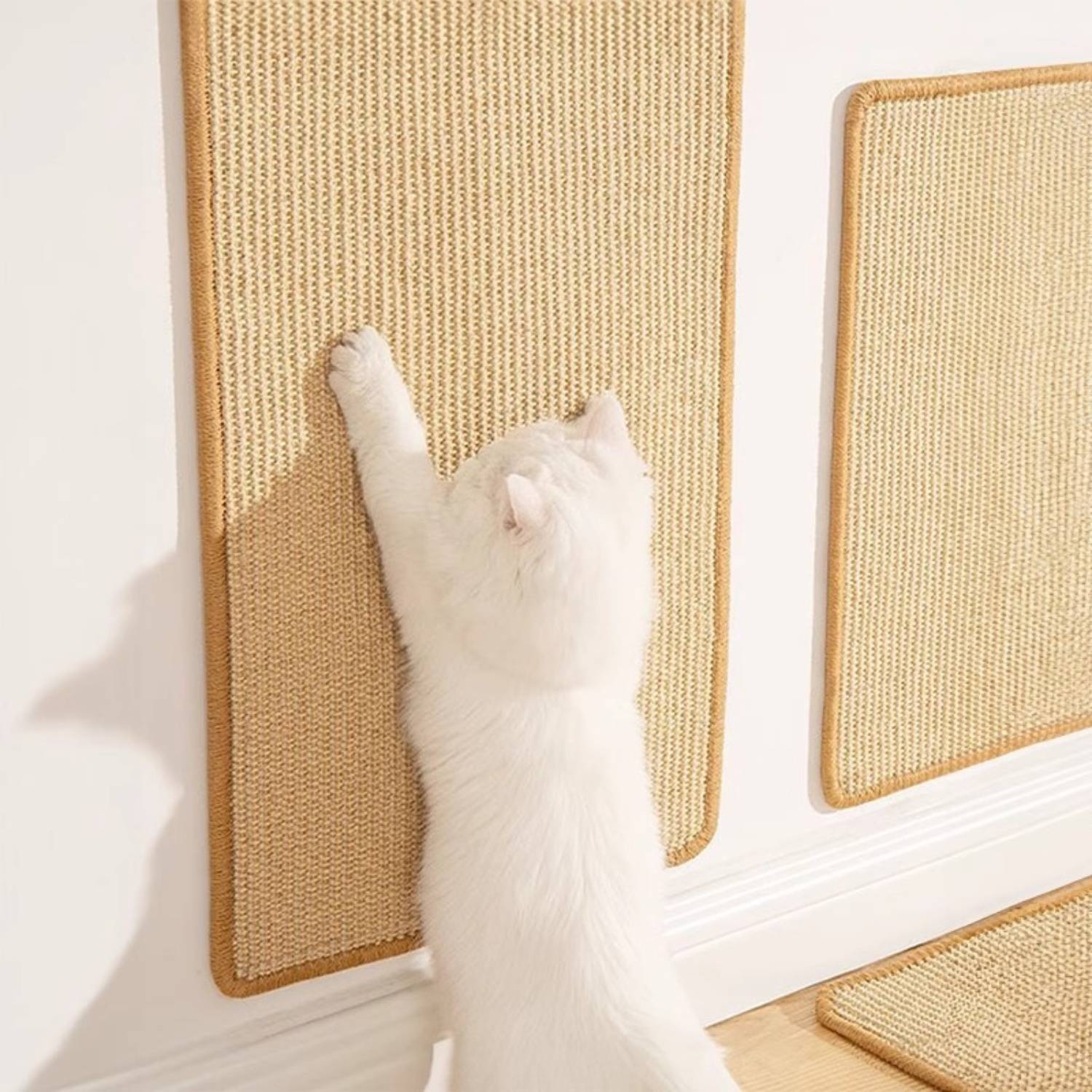 DtopbuyAge - Tapis Griffoir d'Angle en Sisal 60x30cm DtopbuyAge - Image 2