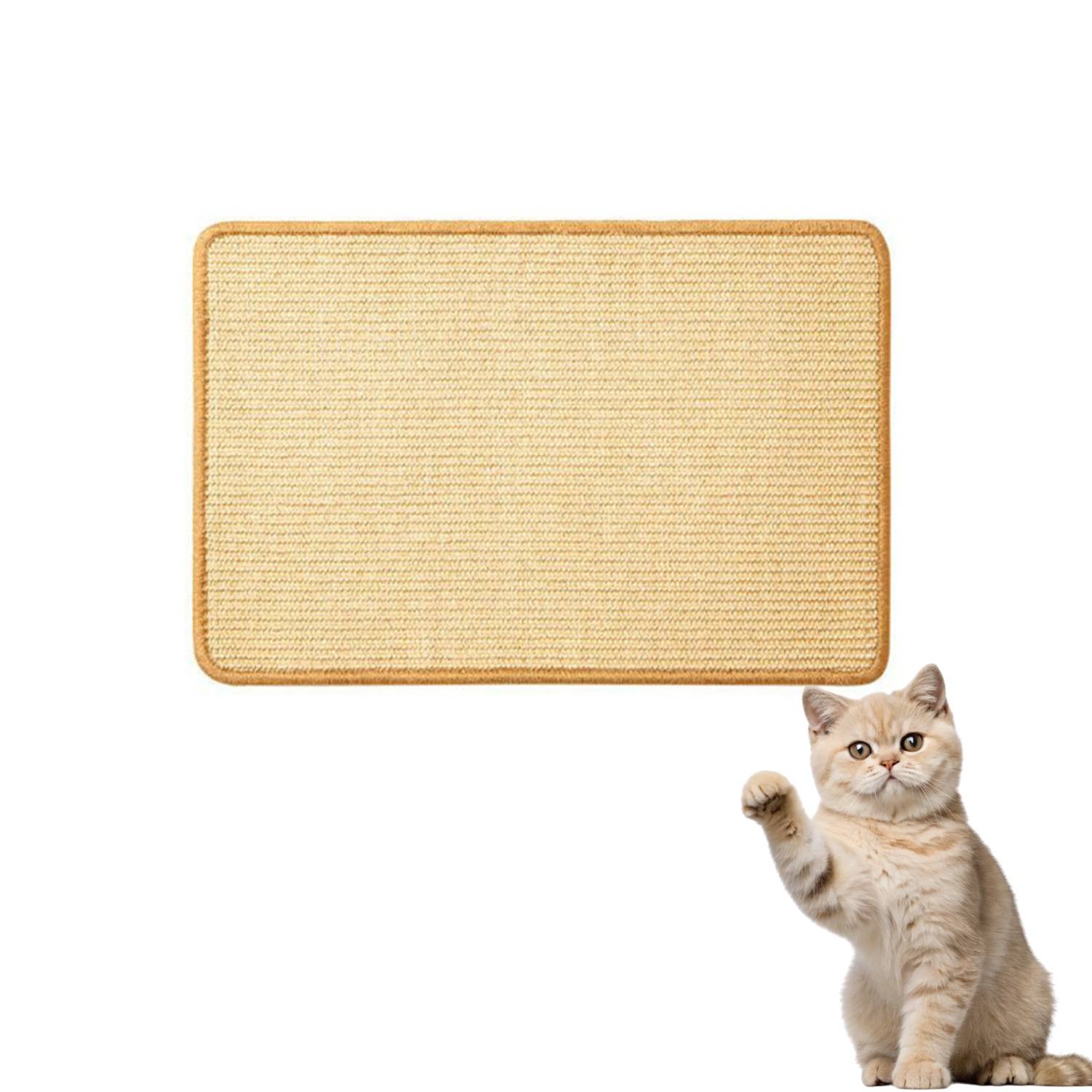 DtopbuyAge - Tapis Griffoir d'Angle en Sisal 60x30cm DtopbuyAge - Image 1