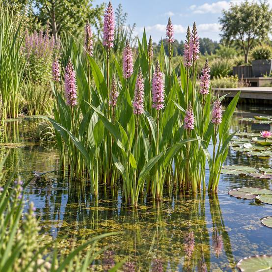 Pontédérie rose - Pontederia cordata - 12 plantes - Image 2