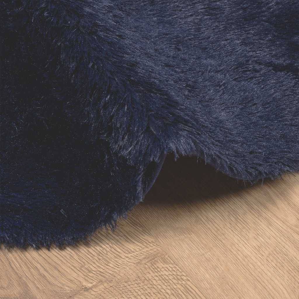 Tapis de Sol Ronden Polyester Doux et Confortable Bleu Marine Diamètre 120 cm – ComfortXL Outdoor Living - Image 5