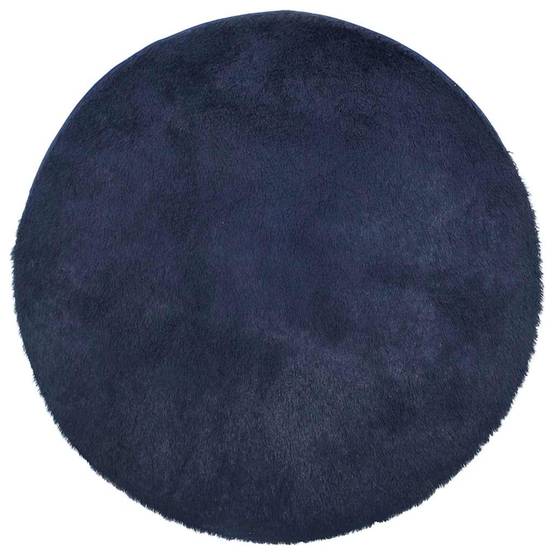 Tapis de Sol Ronden Polyester Doux et Confortable Bleu Marine Diamètre 120 cm – ComfortXL Outdoor Living - Image 2