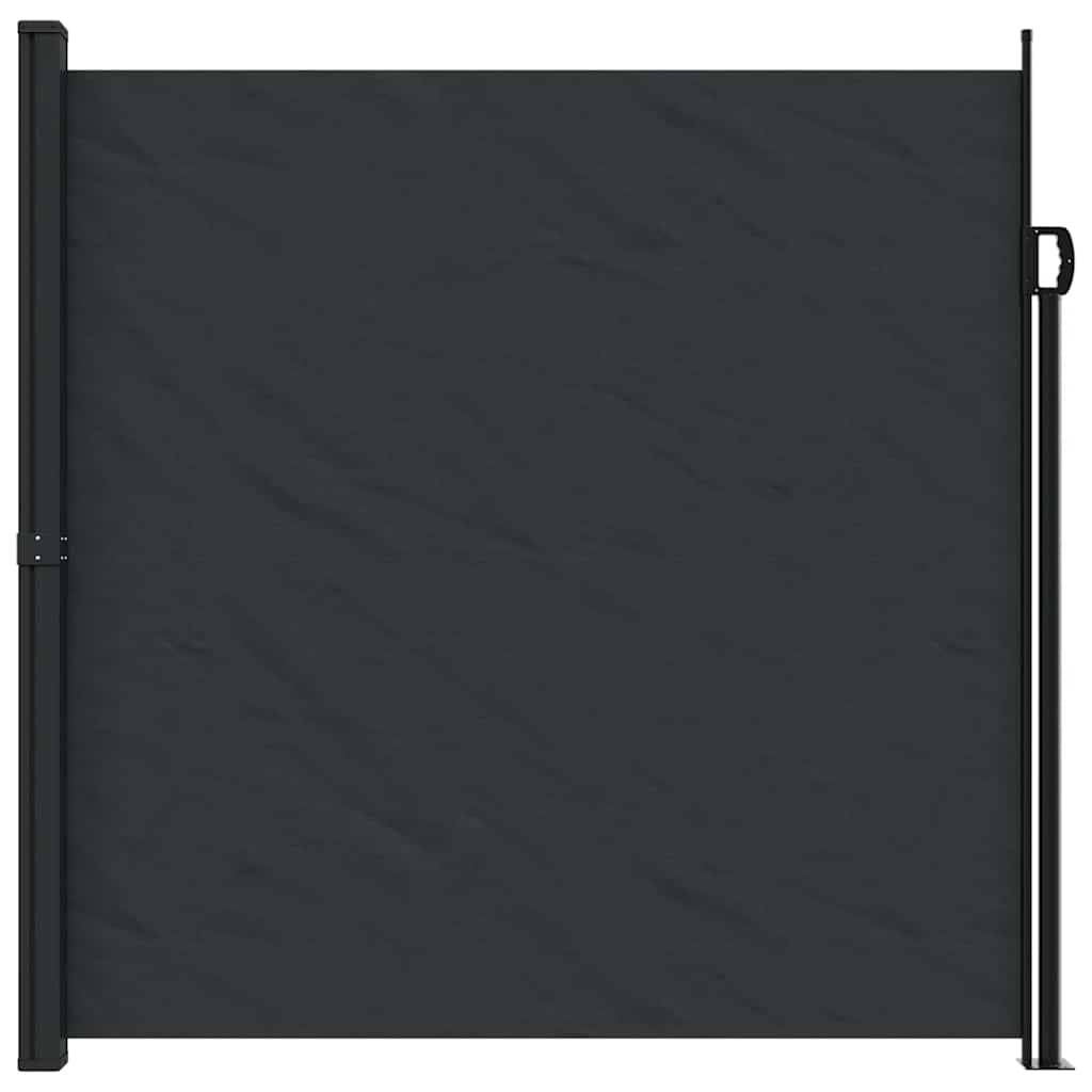 Store Banne - Auvent latéral rétractable noir 200x600 cm - MEUBLE PRO-JU5044 - Image 3