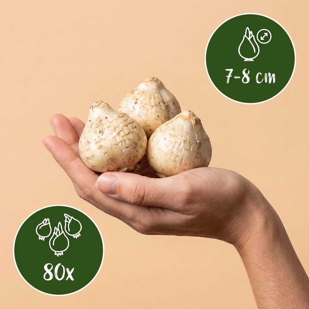 La Green Touch - Jacinthe des bois - 80 bulbes - calibre 7/8 - Image 3